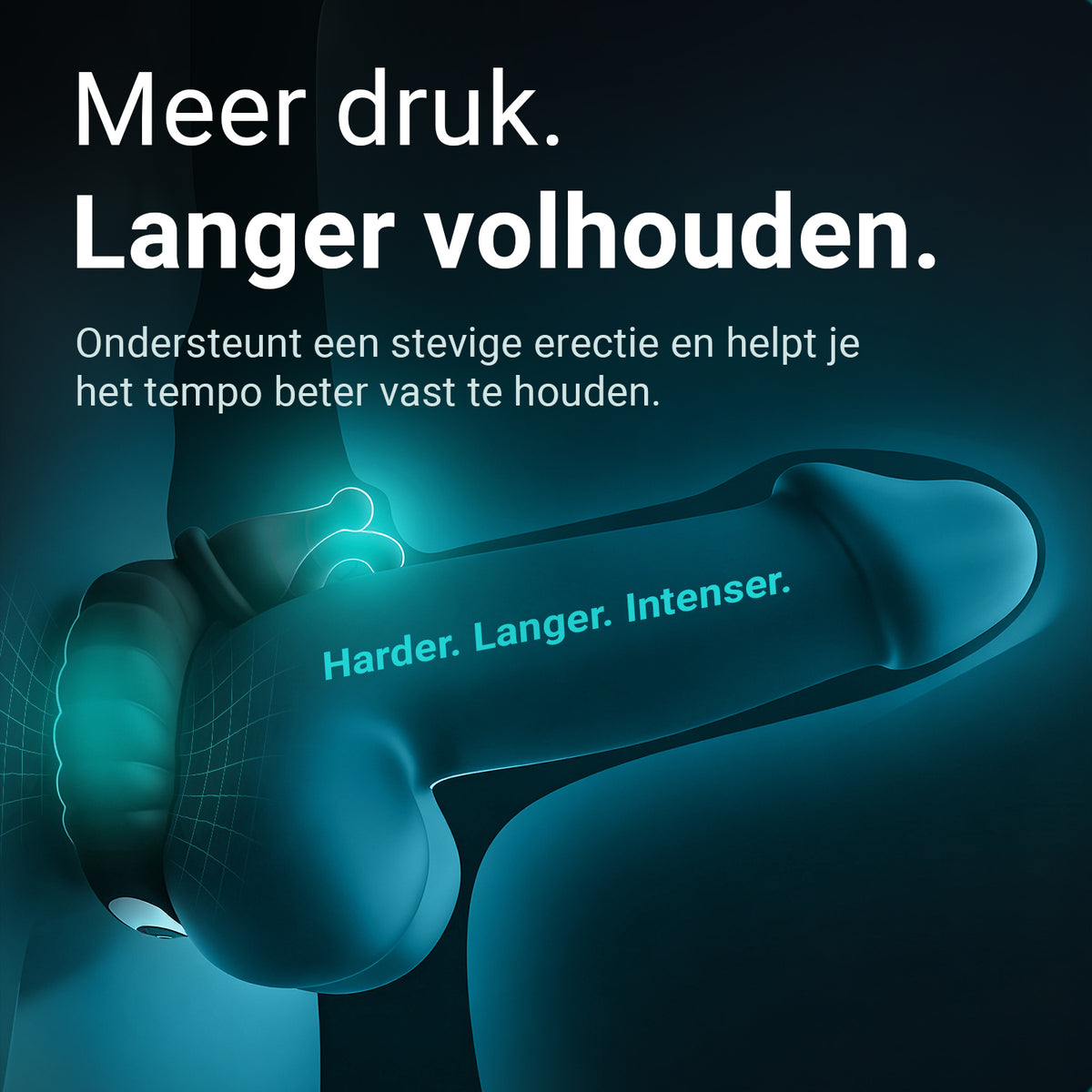 Ultrapulse cock ring supports a firm erection and helps you keep the pace