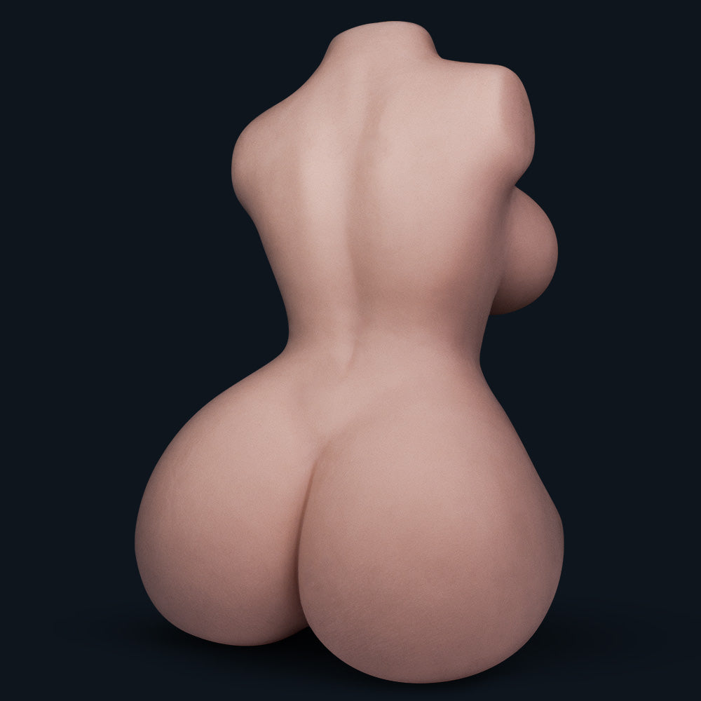 Sex doll torso Sara, back view with butt and narrow waist