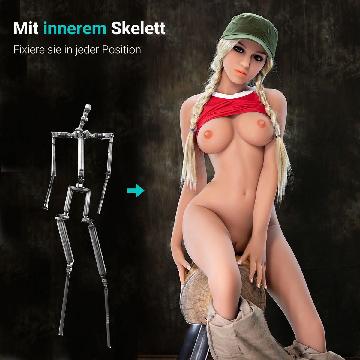 Anne Beschreibung 1, lebensechte Sexpuppe