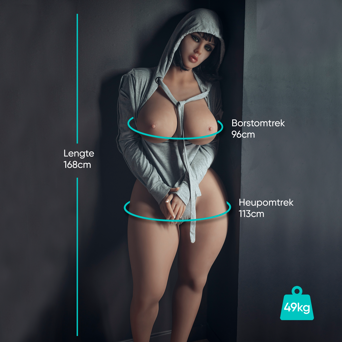 Eva front description, sex doll for men